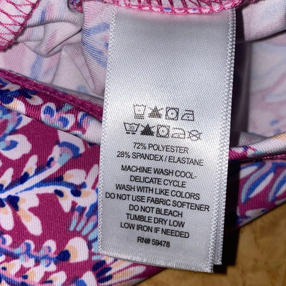 Tommy Bahama Active Golf & Tennis Floral Long Sleeve Full Zip Jacket Size Medium - Picture 7 of 13